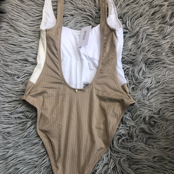 10 Crosby Derek Lam Muti colour One Piece swimsuit - Picture 3 of 4